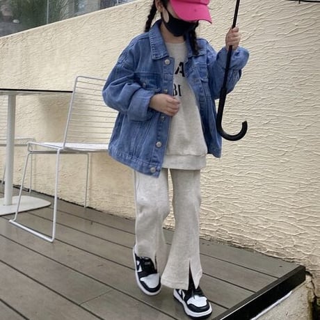 KIDS sweat set up♡