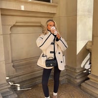 stitch boa coat♡
