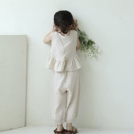 KIDS cotton frill set up♡