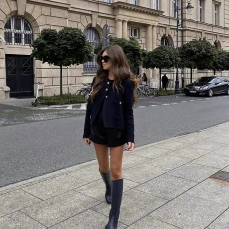 collarless  jacket♡