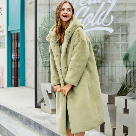 ECO mink far coat♡