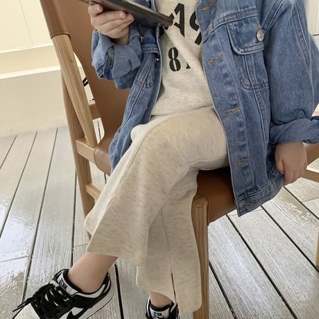 KIDS sweat set up♡