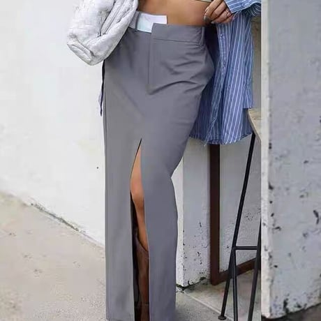slit long skirt♡