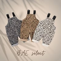 KIDS leopard salopette♡
