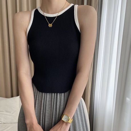 lib knit tank♡