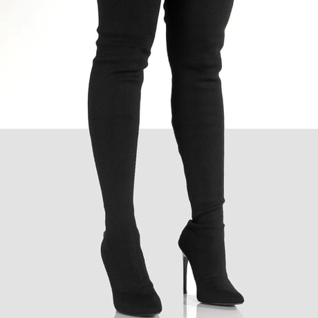 socks Knee high boots♡