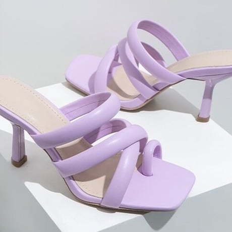 Heled Thong Sandals♡