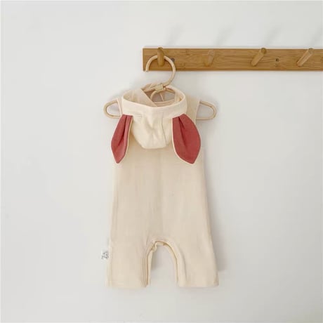 Rabbit ear rompers♡