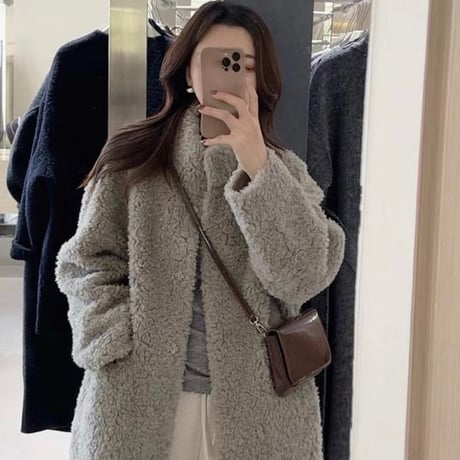 Faux Mouton Coat