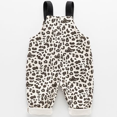 KIDS leopard salopette♡