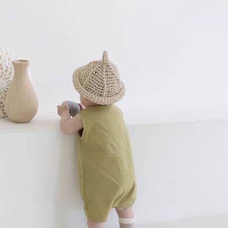 Double pocket rompers♡