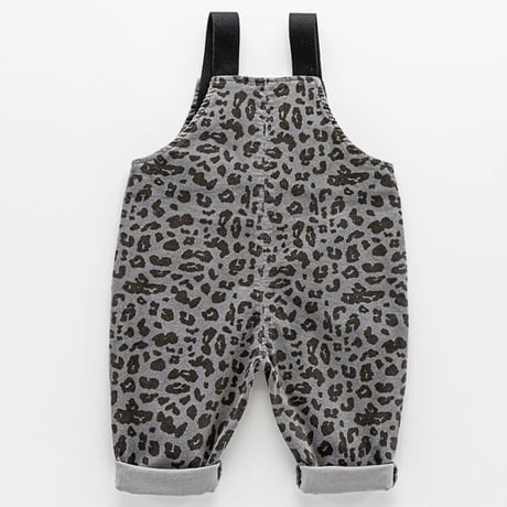 KIDS leopard salopette♡