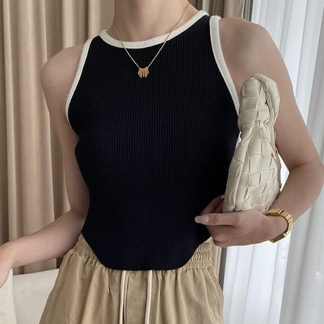 lib knit tank♡
