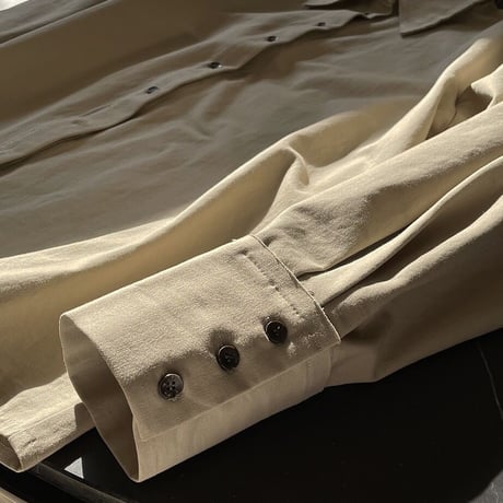 over size cotton  shirt♡
