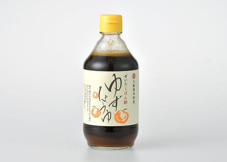 柚子醤油　400mL瓶入