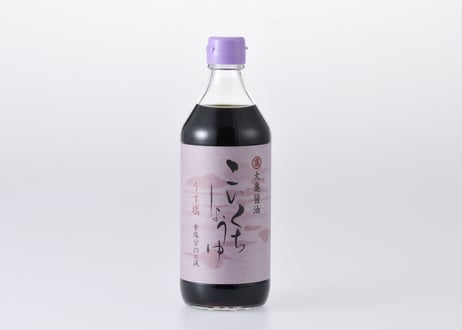 濃口うす塩醤油　500mL瓶入