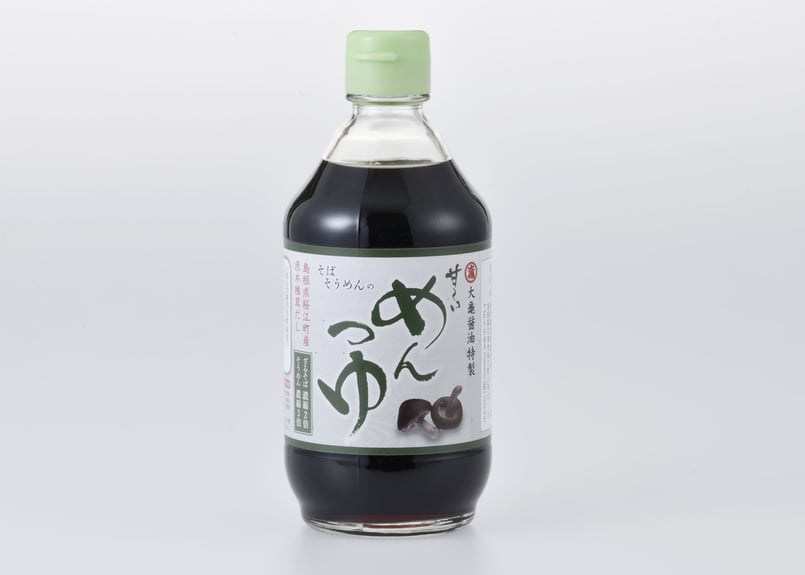 甘～いめんつゆ 400mL瓶入 | 大亀醤油店