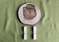 わぎり丸太で作るメッセージボード
