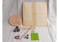 東京の木をつかったオリジナル時計キット