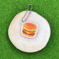 ハンバーガー　アクリルキーホルダー（パンシリーズ）