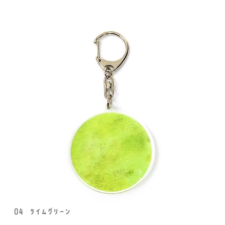 アレンジアクリルキーホルダー（油絵風テクスチャ）
