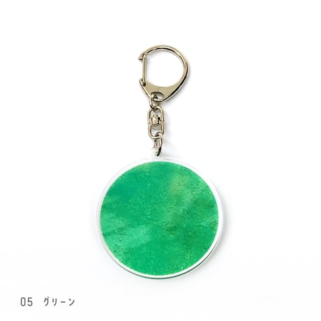 アレンジアクリルキーホルダー（油絵風テクスチャ）