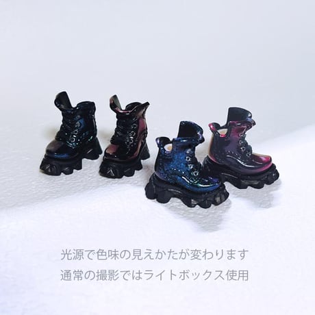 タクティカルブーツ／メタリック　完成品