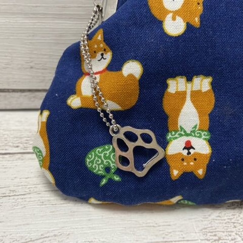 がま口バッグ がま口 オーダー メイド 愛犬 ポーチ 在庫商品 がま口