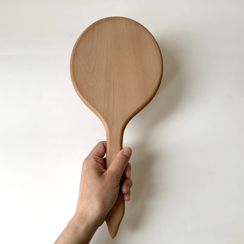 楕円手鏡 (大) | 木彫りの材料屋