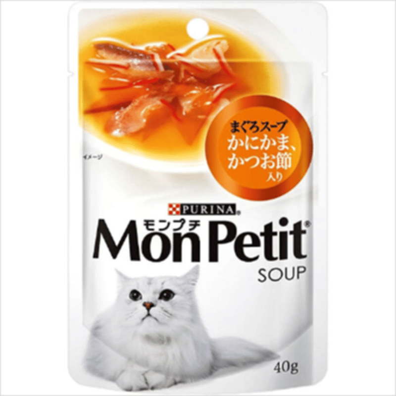 モンプチ スープ パウチ 成猫用 40g | PETBOXオンラインストア