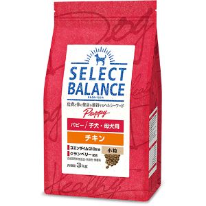 セレクトバランス パピー チキン 小粒 子犬・母犬用 1kg