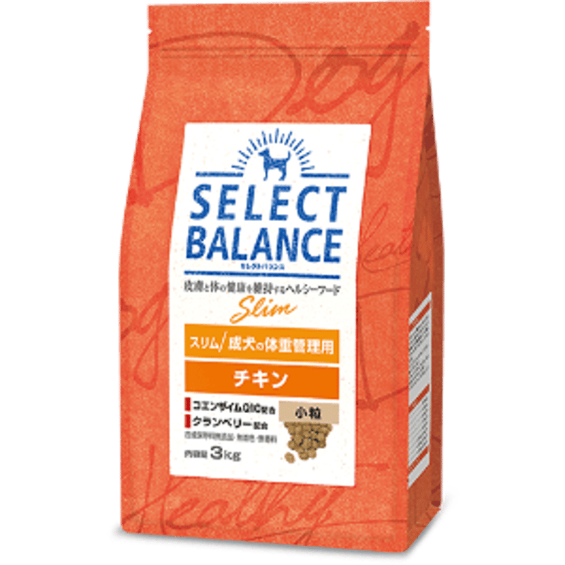 セレクトバランス エイジングケアチキン 小粒 3kg 4個 セレクトバランス スリムチキン 小粒 3kg 4個 【公式通販】