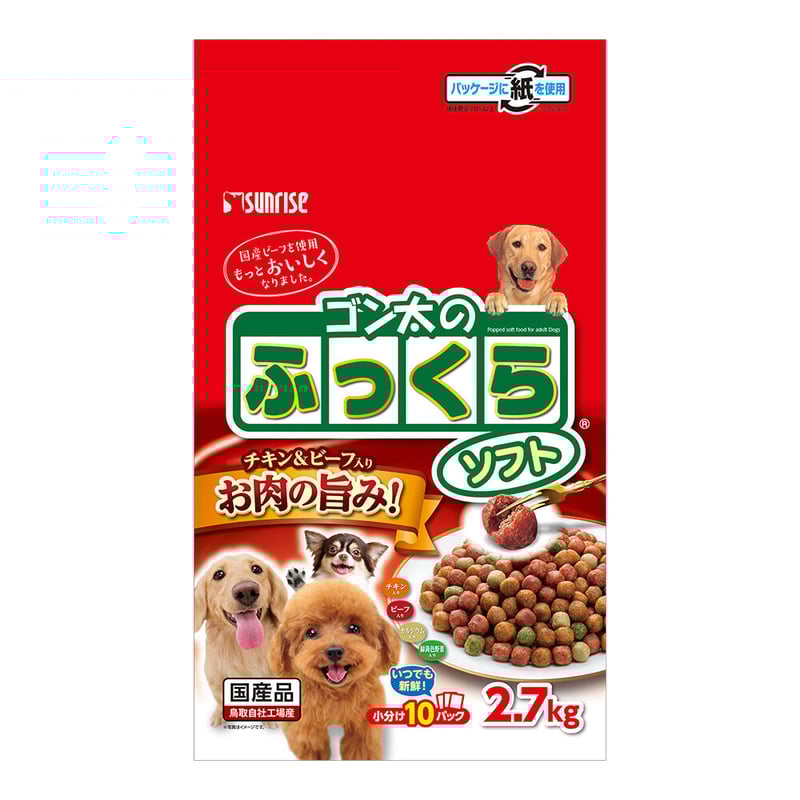 ゴン太のふっくらソフト 2.7kg /2.4kg | PETBOXオンラインストア