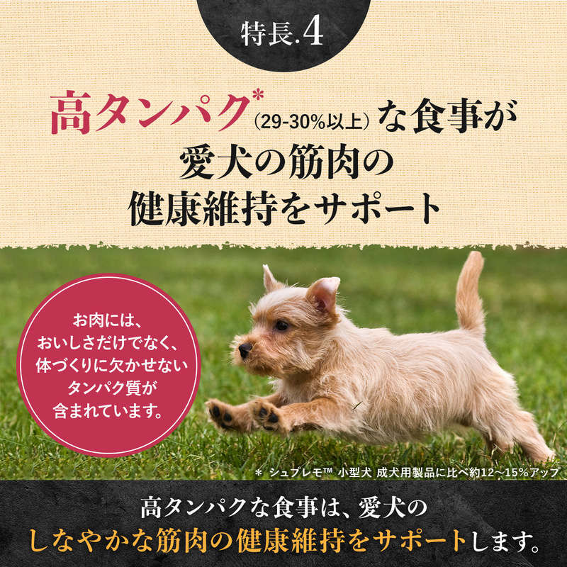 ⑨NC成犬 超小型犬〜小型犬 ラム 16kg❶ シュプレモ プレミアム ブレンド【ラム】超小型犬～小型犬 成犬用