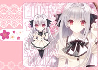 【月に寄りそう乙女の作法】桜小路ルナ・手帳型スマホケースVol:2