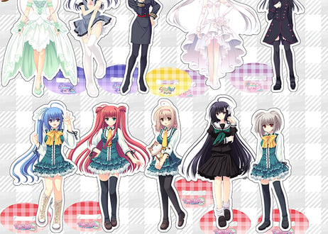 【Navelコラボカフェ第6弾】キャラクターアクリルフィギュア(10種)