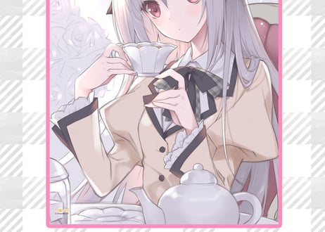 【Navelコラボカフェ】桜小路ルナ『ティータイムルナ様』B0特大タペストリー(ダブルスエード)