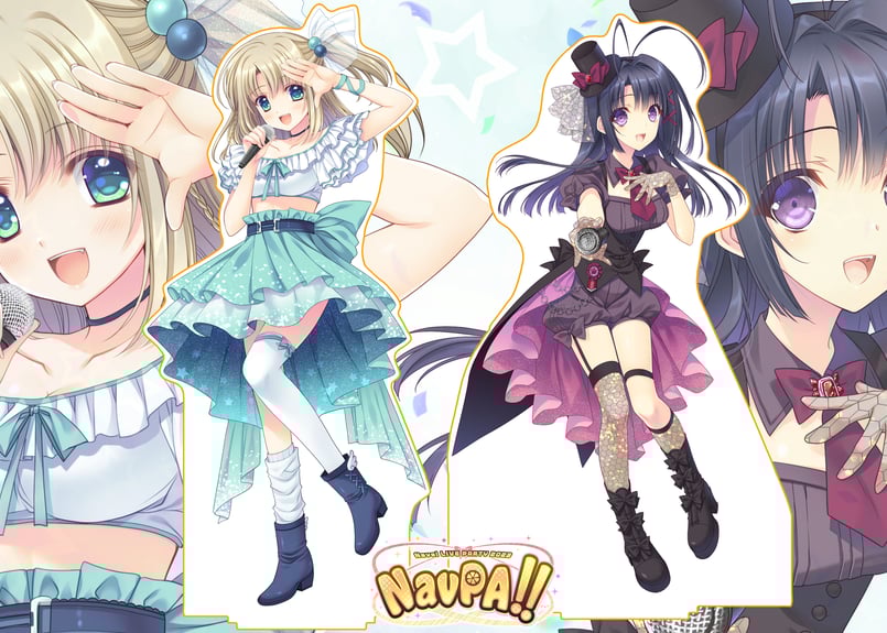 NavPA!!2023】台座付きキャラクターアクリルフィギュア[2種 NavPA!!2023】台座付きキャラクターアクリルフィギュア[2種