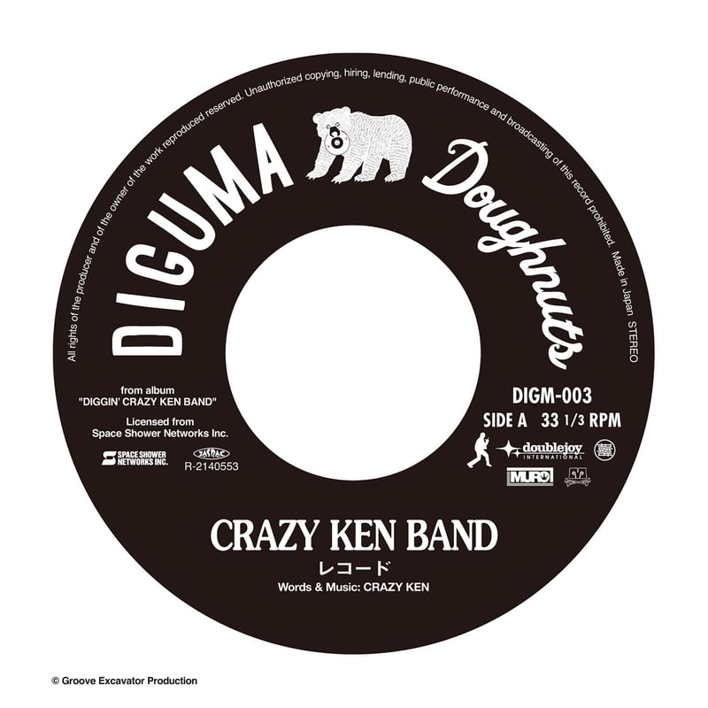 DIGGIN' CRAZY KEN BAND ep01 selected by MURO |