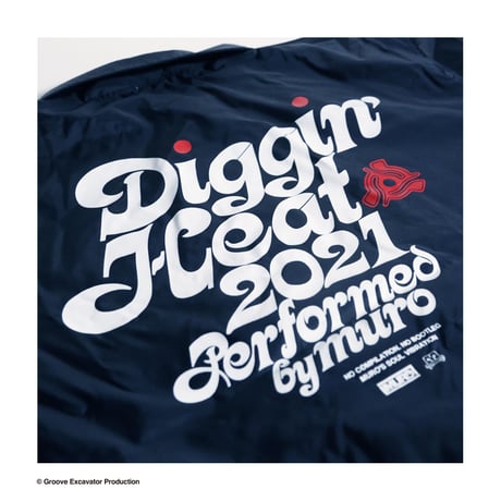 DIGGIN’ HEAT 2021 COACH JACKET (BLACK)