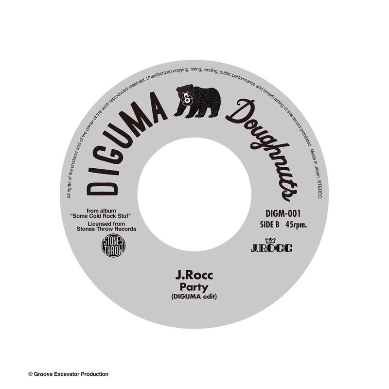 J.Rocc - PARTY (J Rocc remix edit) / PARTY (DIG