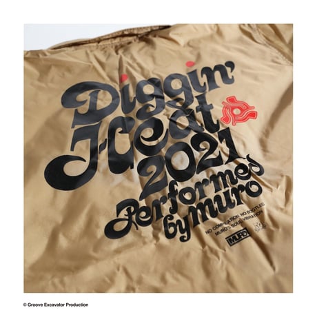 DIGGIN’ HEAT 2021 COACH JACKET (KHAKI [GEP web limited] )