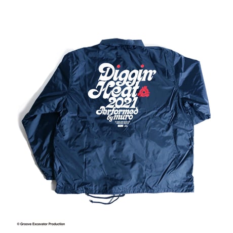 DIGGIN’ HEAT 2021 COACH JACKET (BLACK)