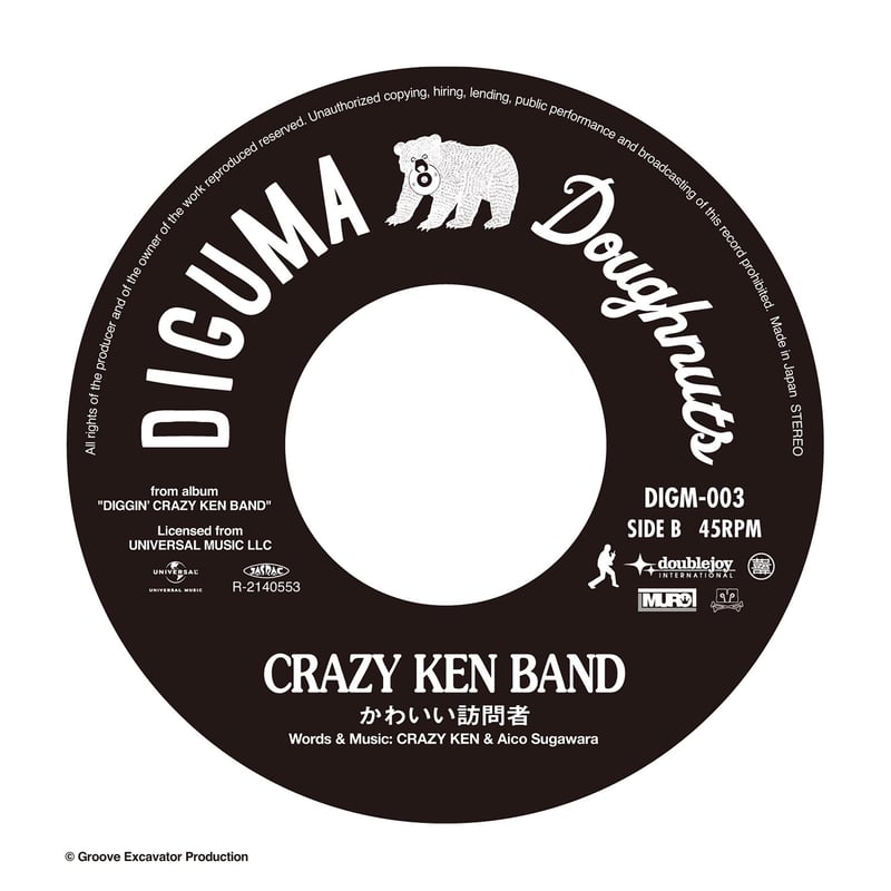 DIGGIN' CRAZY KEN BAND ep01 selected by MURO |