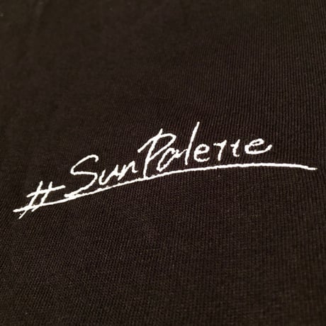“#SunPalette”オリジナルロゴT（BLK）