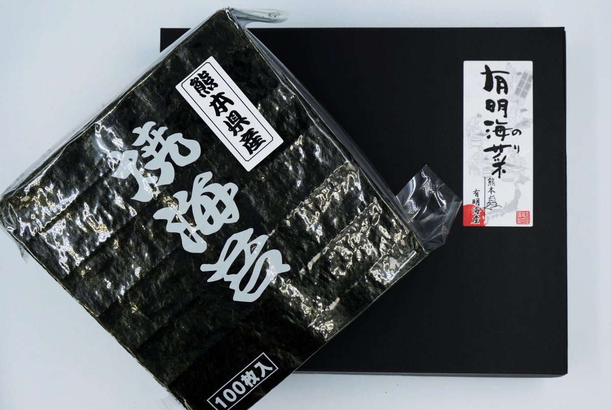 有明海産 特選焼き海苔全形100枚・老舗の海苔産地問屋が自信 有明海産 特選焼き海苔全形100枚・老舗の海苔産地問屋が自信