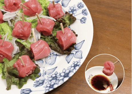 天草産！養殖本まぐろ・中トロ2本 + 赤身1本（900g）たっぷりサイズ