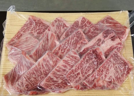 G1認証くまもとあか牛・焼肉用 250g×2パック(500g)　BBQにも！美味しいあか牛をご自宅で。4〜5名様用ファミリーパック