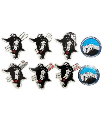 雪男ステッカー全種類セット | 青木酒造（鶴齢 雪男）'s STORE