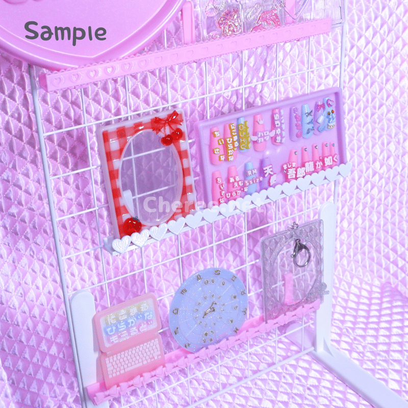 受注生産】オリジナル棚板 リボン ウォールバー 有孔ボード ワイヤー